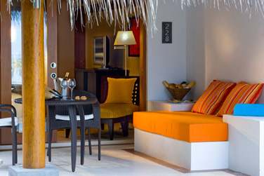 Terrasse chambre Deluxe (Beach Pavillon)