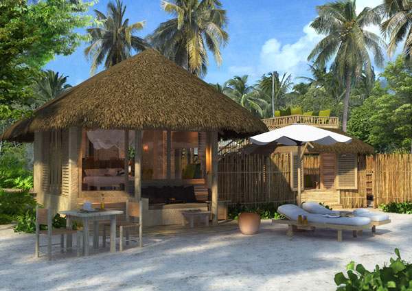 Beach villa