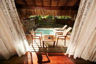 Bungalow Premium jardin piscine