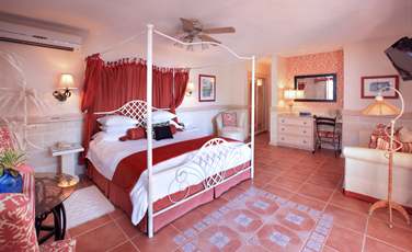 La chambre c�t� piscine vue partielle Oc�an