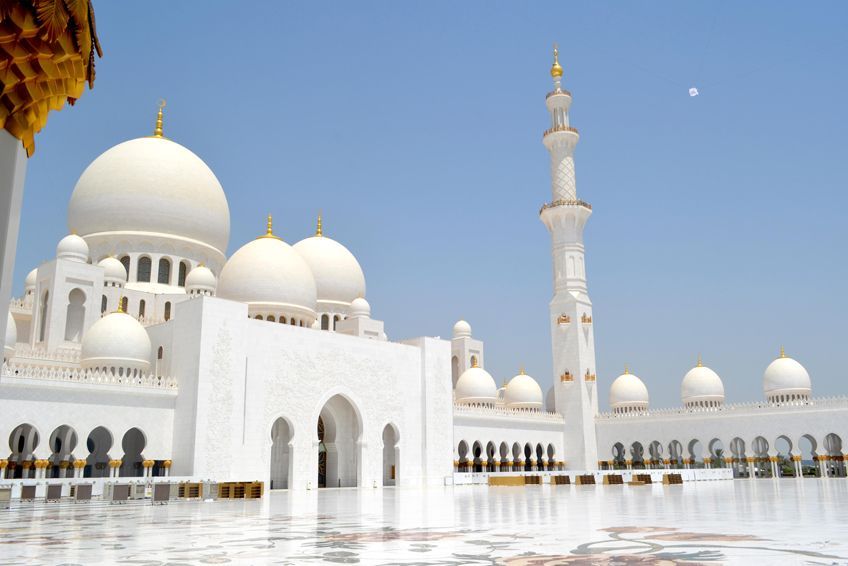 Grande Mosquée Cheikh Zayed à Abu Dhabi - Tropicalement Vôtre