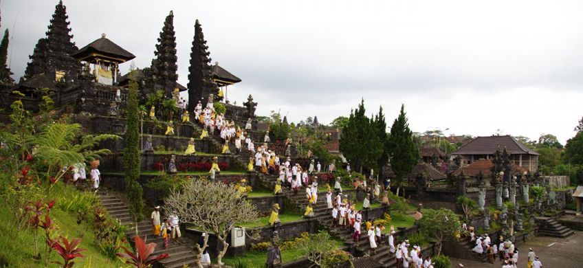 Temple Besakih, Bali, Indonésie