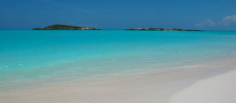 tropic cancer beach exumas plages bahamas