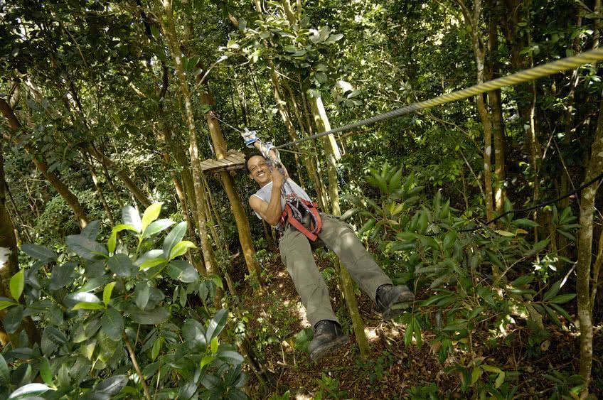 activits a faire guadeloupe tyrolienne