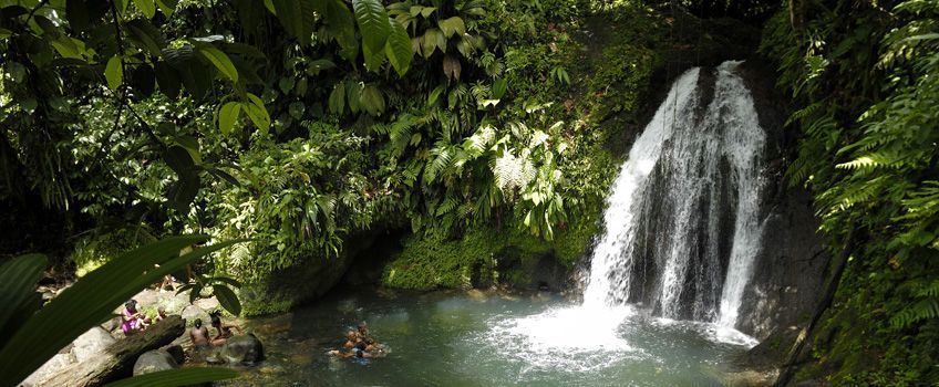 Les chutes et cascades de Basse Terre