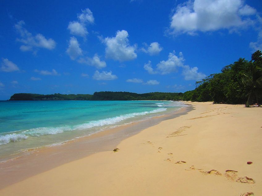 plage du moustique marie galante guadeloupe