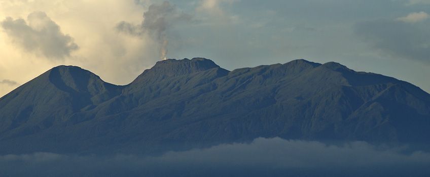 La Soufrire en Guadeloupe