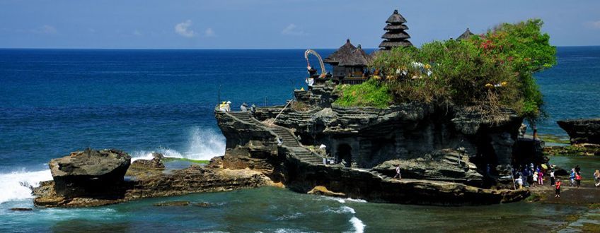 Tanah Lot temple à Bali