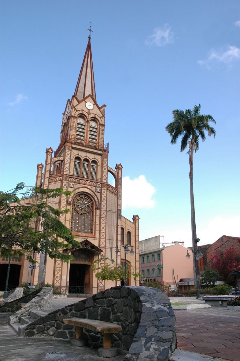 cathdrale saint louis  fort de france martinique