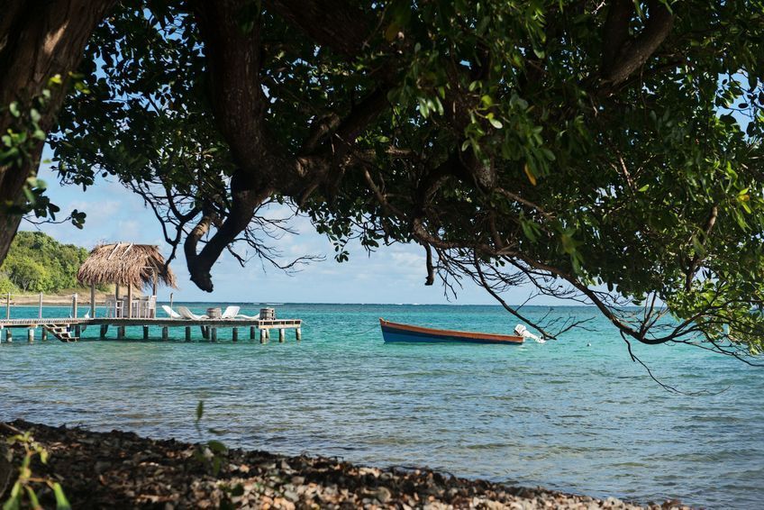 vue sur l'le d'oscar martinique