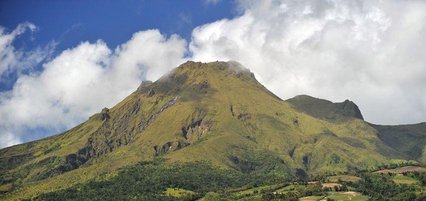 montagne pele martinique