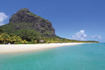 Lagon plage du Morne  Maurice