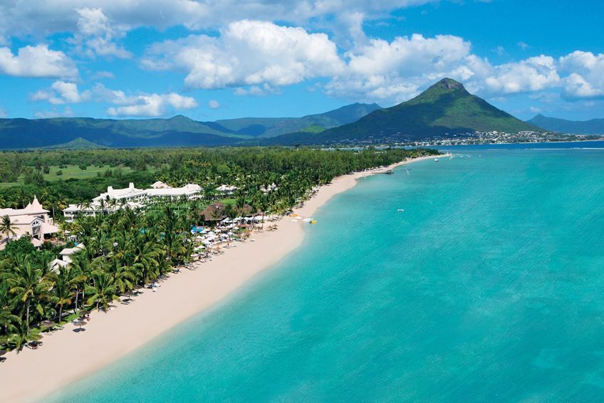 plage flic en flac ile maurice