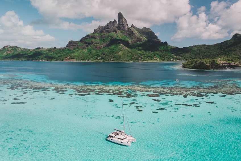 polynesie vue archipel