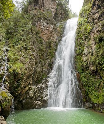 Cascade dans la valle du Cibao