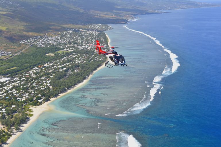 survol ile de la reunion en helicoptere