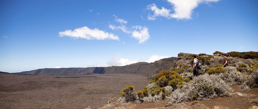 Volcan plaine des sables