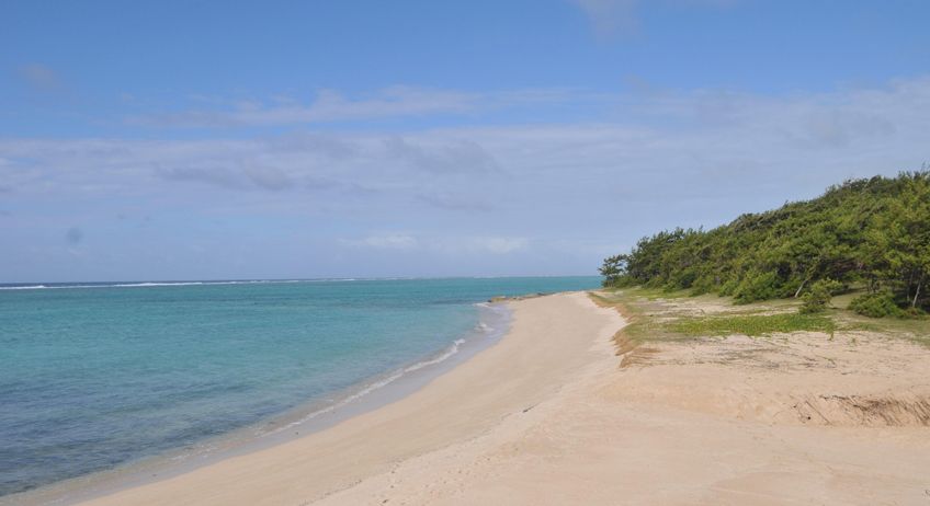 Plage de graviers  Rodrigues