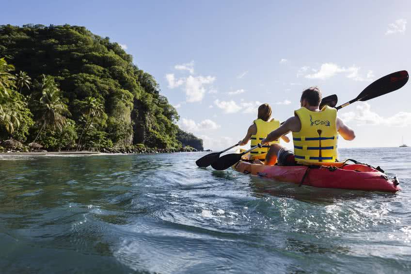 kayak sainte lucie