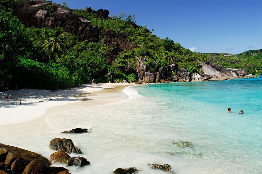 Anse Lazio aux Seychelles