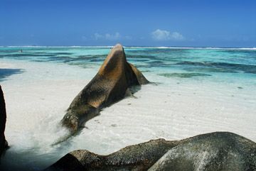 plage anse source argent