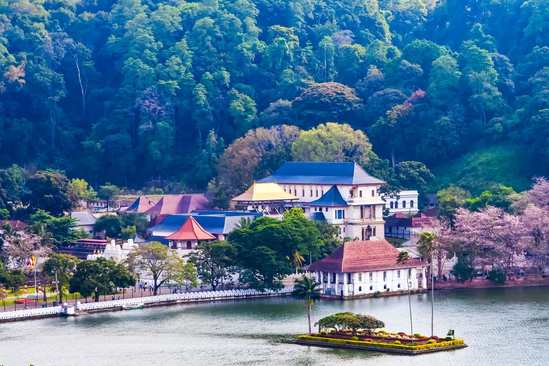 ville de Kandy au Sri Lanka