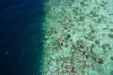Cet htel est connu pour ses superbes spots de snorkeling depuis la plage.