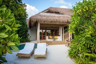 Soneva Fushi Villa Suite Deluxe avec piscine