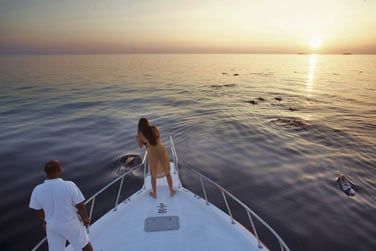 Et peut-tre mme d'apercevoir des dauphins !