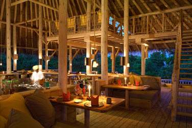 L'intrieur du restaurant 'Fresh in the Garden'... Ici, pas de murs !