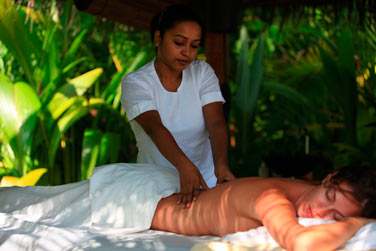 L'htel vous propose de profiter des soins du Spa dans l'intimit de votre villa... Bonne ide non ?