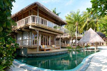 Espace extrieur de la Jungle Reserve avec piscine prive...