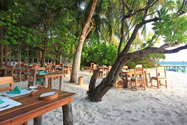 Le restaurant 'Mihiree Mitha' pour des petits djeuners et djeuners gnreux