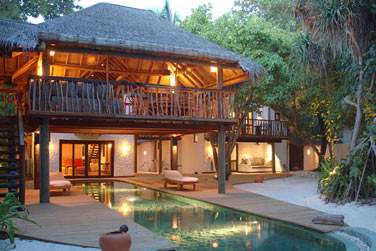 Le pavillon principale de la 'Retreat'