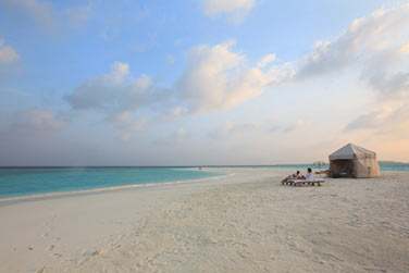 Une nuit en amoureux sur un banc de sable... Une exprience  vivre absolument au Sonvea Fushi