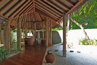 Salle de bain en extrieur de la Villa 3 chambres