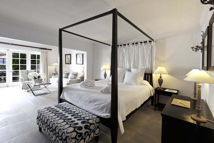 Intérieur chambre de la Suite Junior Plage Intérieur chambre de la Suite Junior Plage