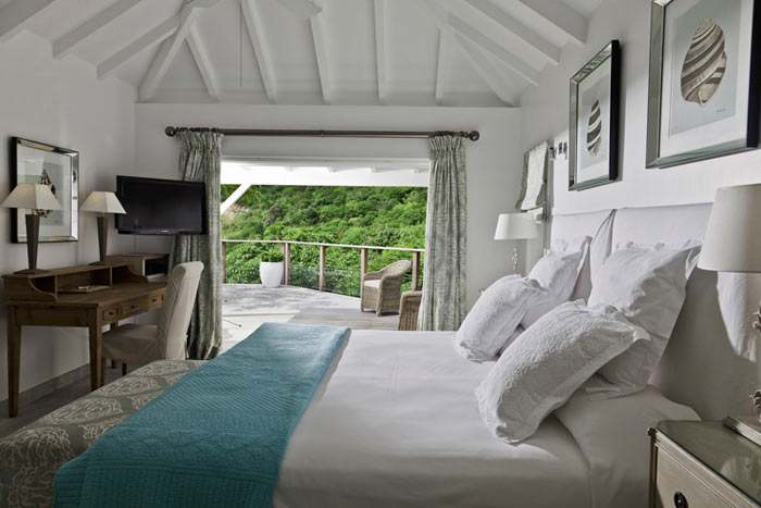 Chambre de la Villa Montagne donnant sur la terrasse Chambre de la Villa Montagne donnant sur la terrasse