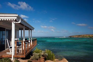 avec vue panoramique sur le lagon de Grand-Cul-de-Sac