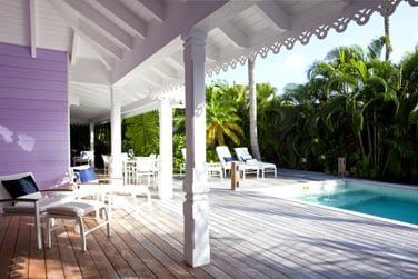 Terrasse de la Suite Hibiscus