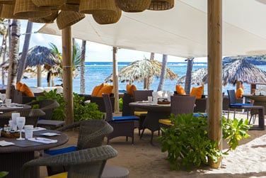 Le restaurant Indigo on the Beach