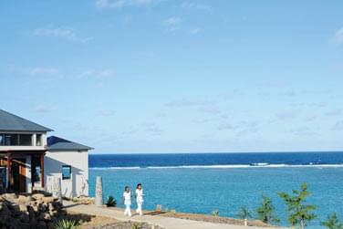 Baladez vous sur la plage paradisiaque devant le Tekoma