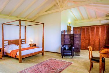 L'une des chambres des Cottages