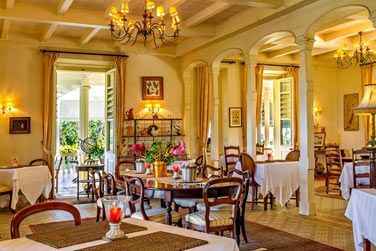 Une table d'htes renomme en Martinique