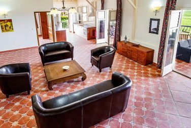 L'espace salon des Villas