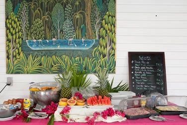 Dbutez bien la journe avec un bon petit-djeuner aux saveurs tropicales...