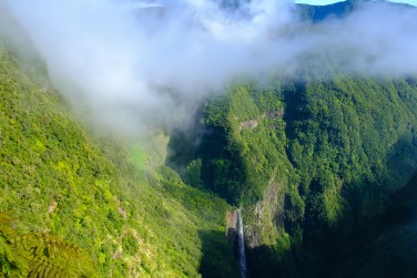 La fameuse cascade du Voile de la Mari�e