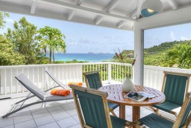 En cottage standard terrasse, une trs belle vue sur la baie