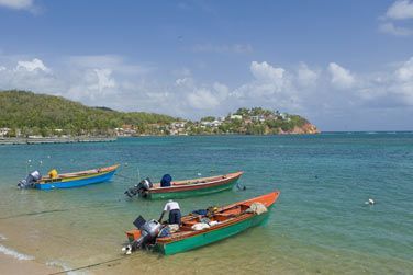 La presqu'le de la Caravelle offre une magnifique vue sur l'ocan Atlantique