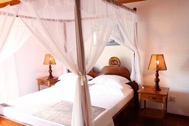 Les chambres sont confortables et bien amnages dans un dcor crole